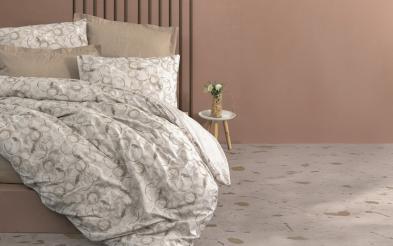 4 piese 200/220 cm; Ranforce 100 % Bumbac Lenjerie de pat Moil 4 piese 200/220 cm; Ranforce 100 % Bumbac